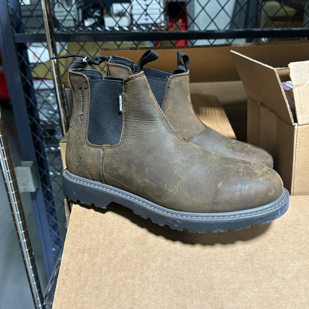 Wolverine waterproof work boots